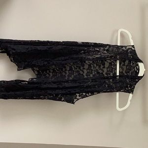 Black cardigan/ dress coverage